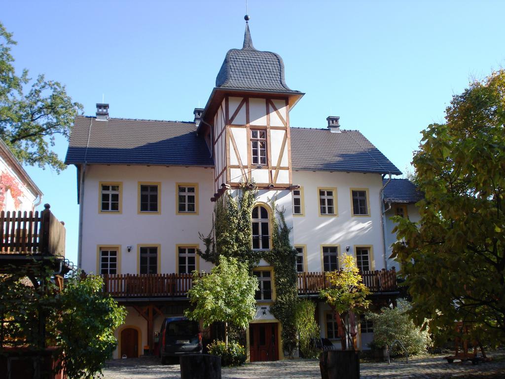 Turmvilla Bad Muskau Buitenkant foto